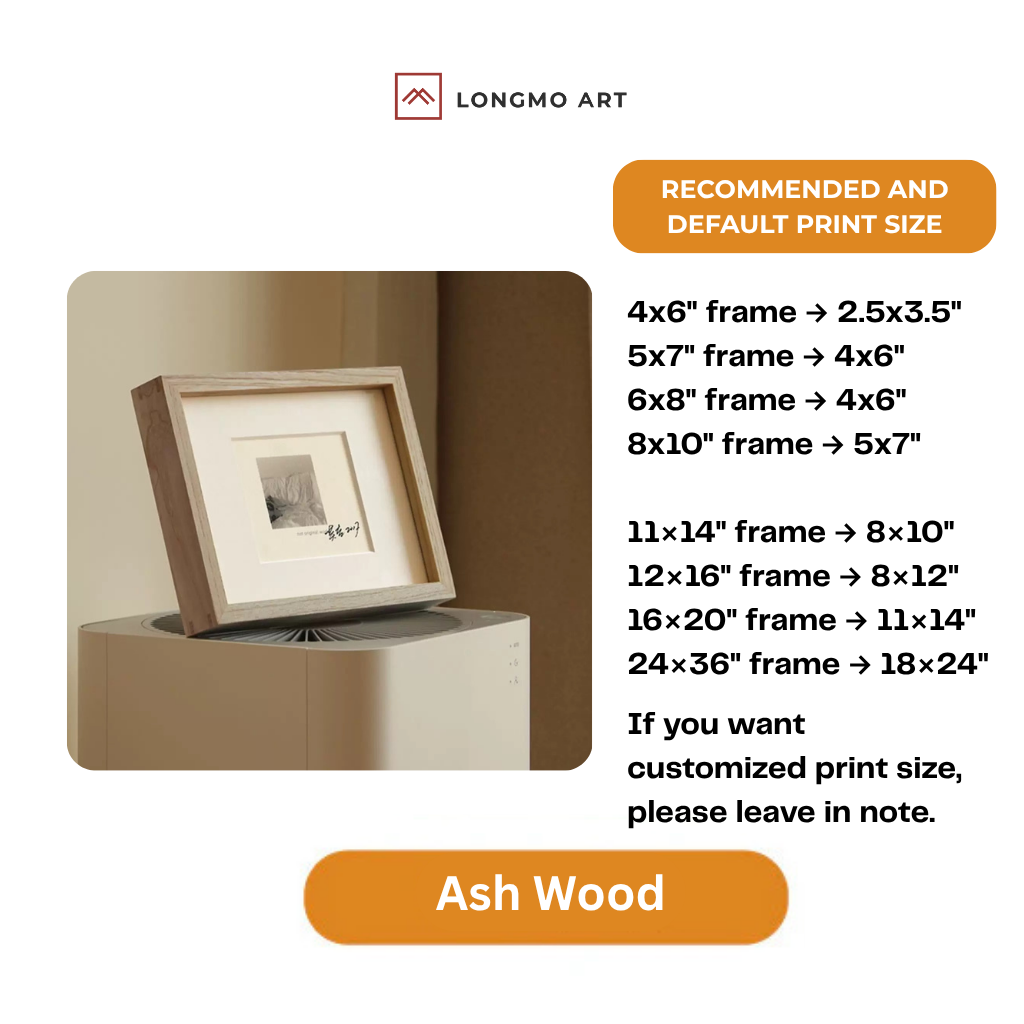TIMBRE- Ashwood Picture Frame