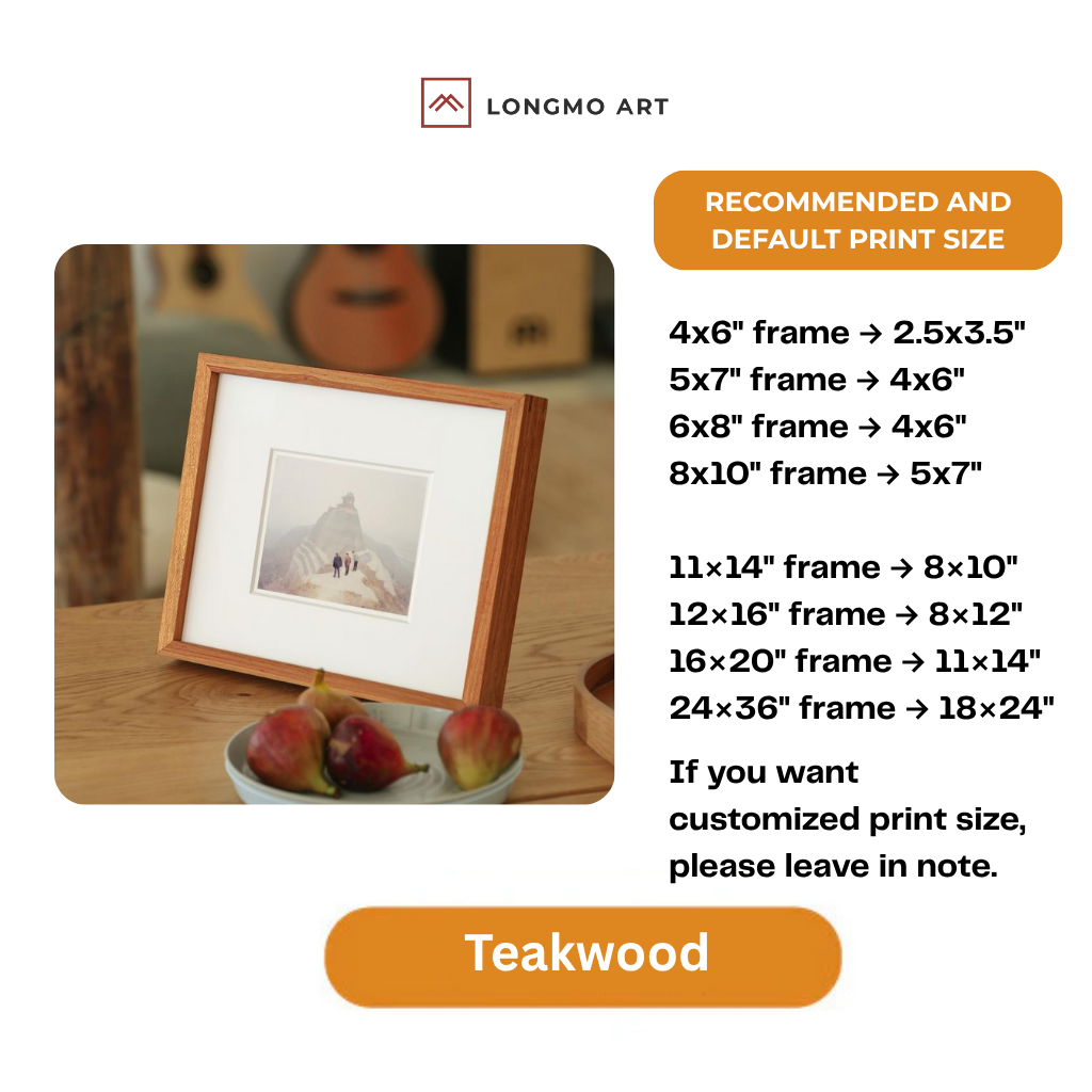 TIMBRE- Teakwood Picture Frame