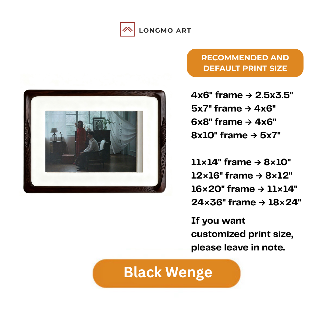 QUADRA- Black Wenge Picture Frame