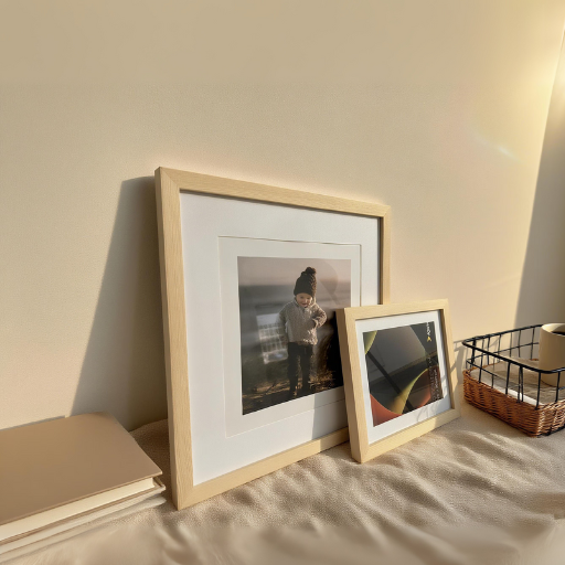 Natural Wood Picture Frame, 18 Sizes