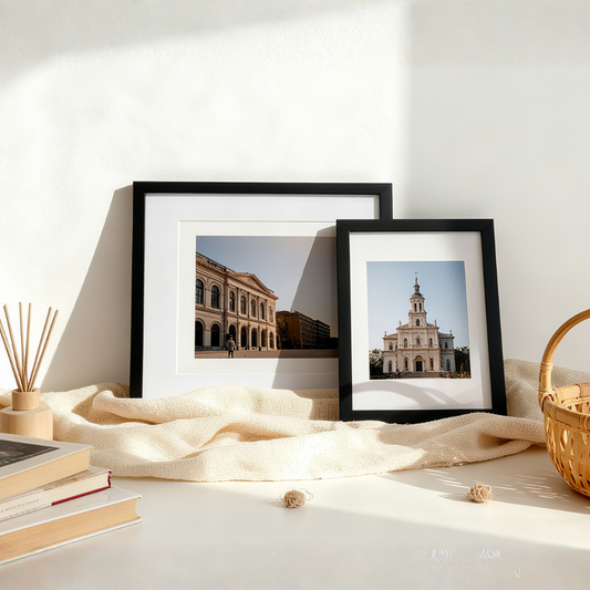 Black Solid Wood Picture Frame – Modern, Versatile, Everyday Style, 18 Sizes