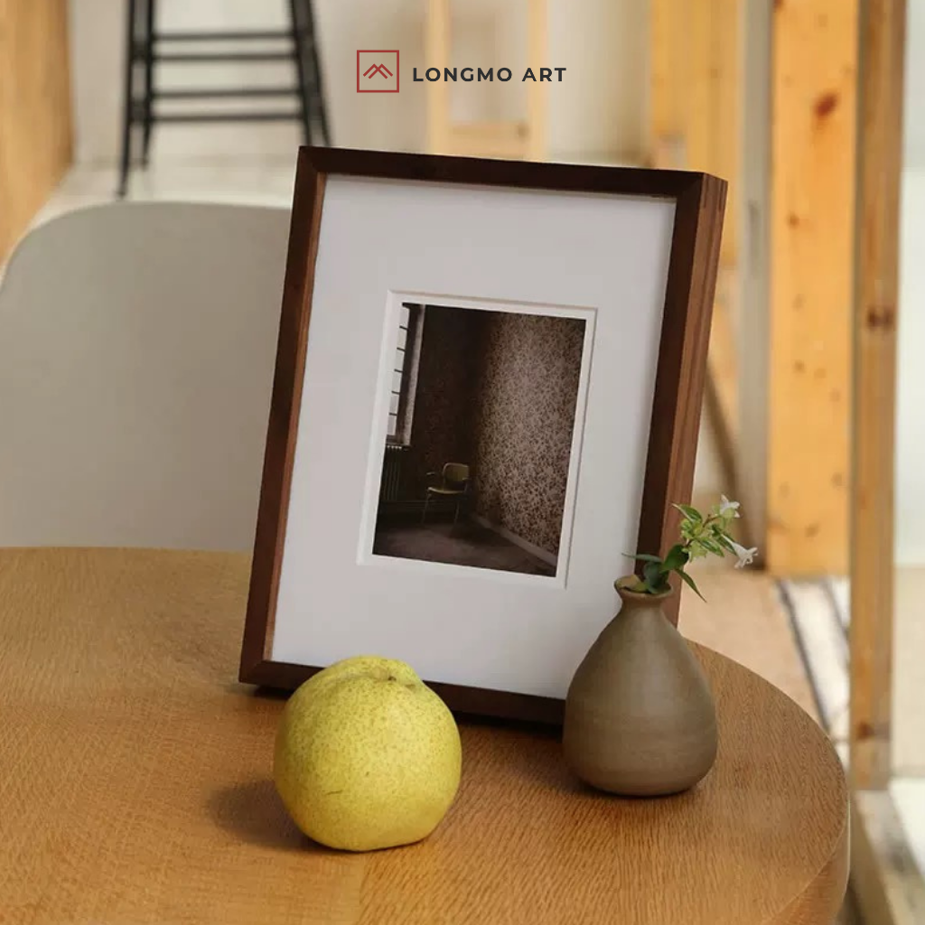 TIMBRE- Black Walnut Picture Frame