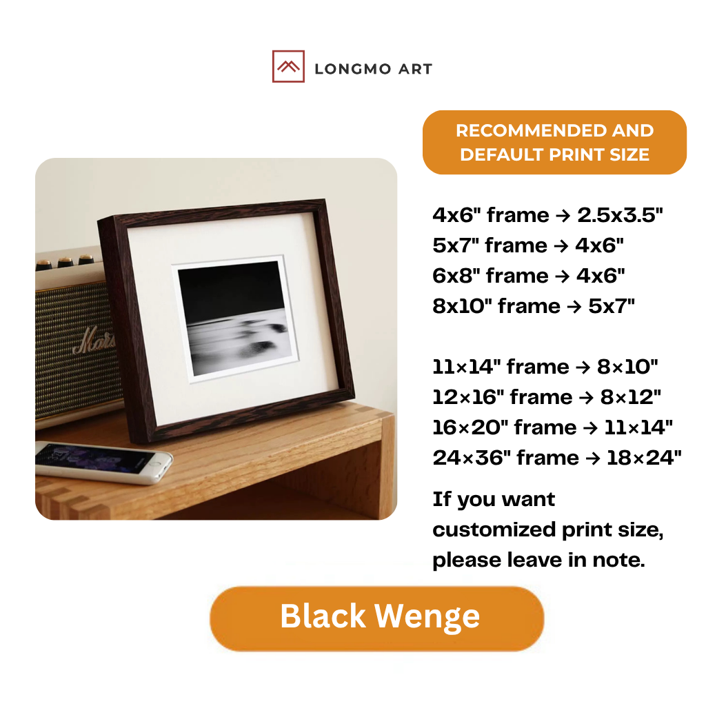 TIMBRE- Black Wenge Picture Frame