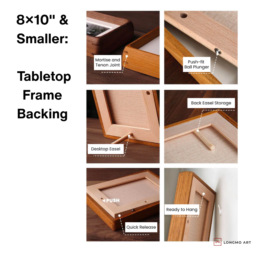 QUADRA- Black Walnut Picture Frame