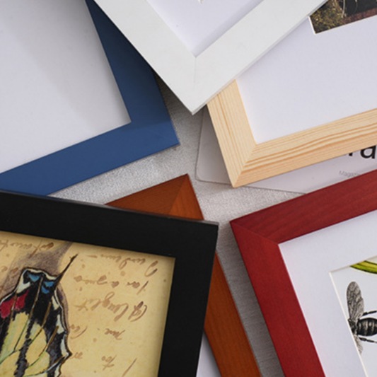 ORIGIN-Square Solid Wood Frame, 7 sizes