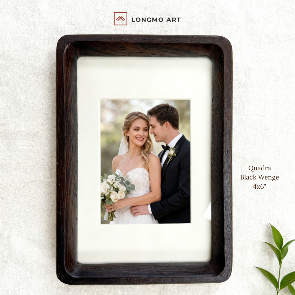 QUADRA- Black Wenge Picture Frame