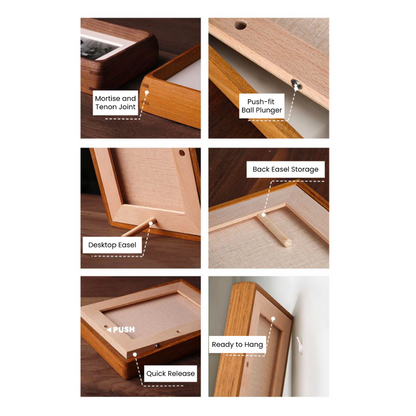 ORBIS-Solid Wood Picture Frame