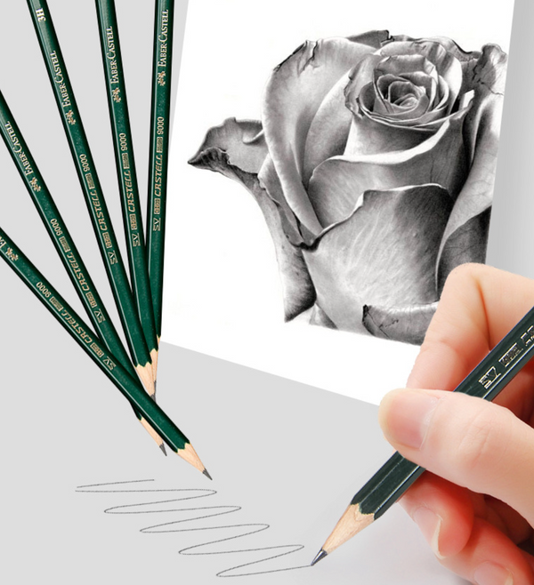 Faber-Castell Graphite Sketching Pencil 2H-14B