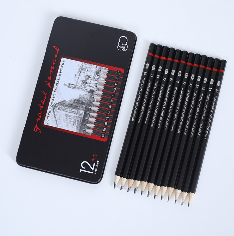 Sketching Pencil-Tin set of 12