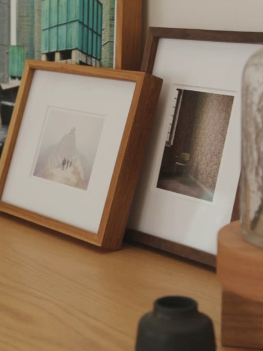 TIMBRE- Black Walnut Picture Frame