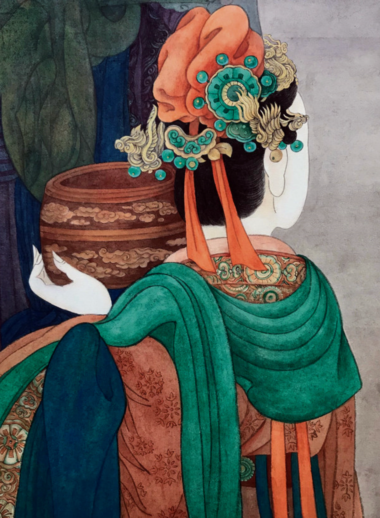 Imitation of Yongle Palace Murals Series 1