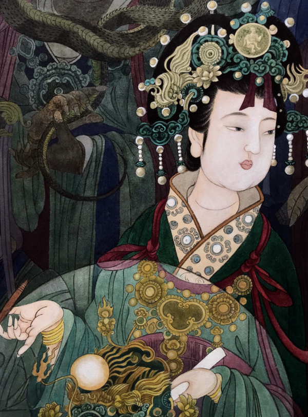 Imitation of Yongle Palace Murals Series 6